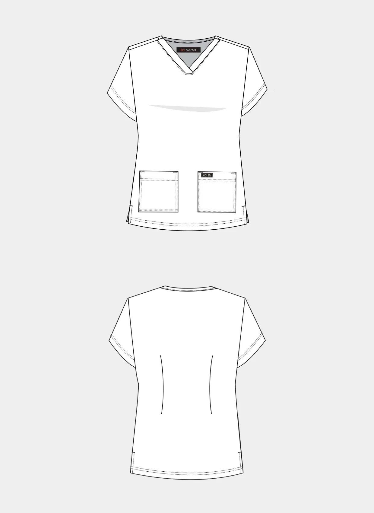 Leslie Top - Koi Basics - Boom Boom - SALE - Image 3