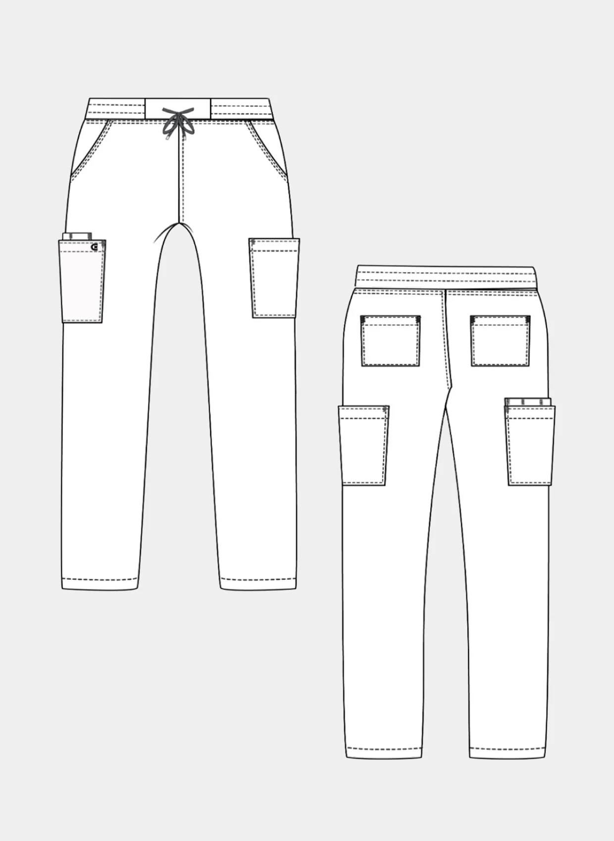 Koi Cureology Neuro Scrub Trousers - Black - Image 3