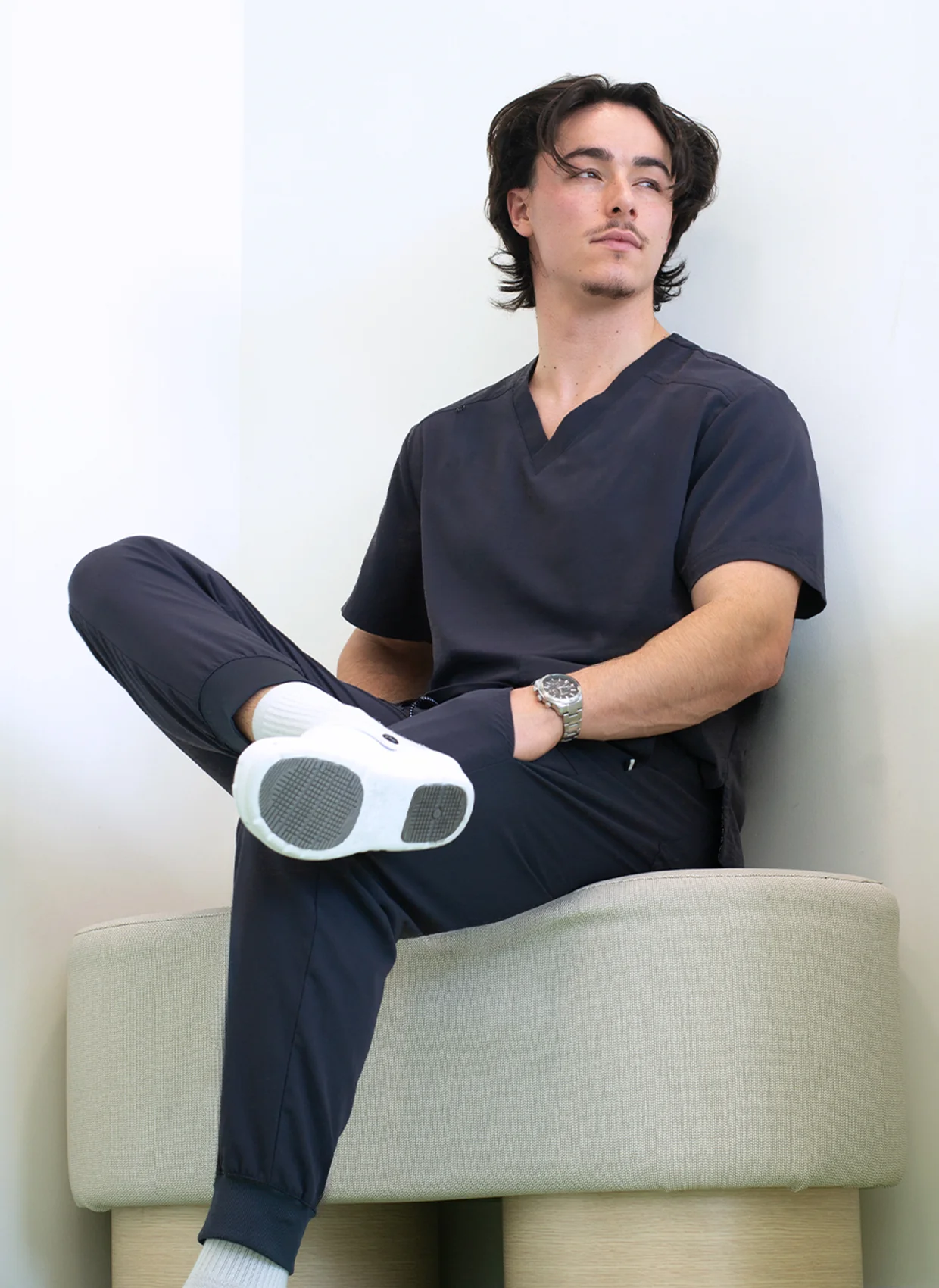 Koi Next Gen Free To Be Scrub Top - Navy - Image 4