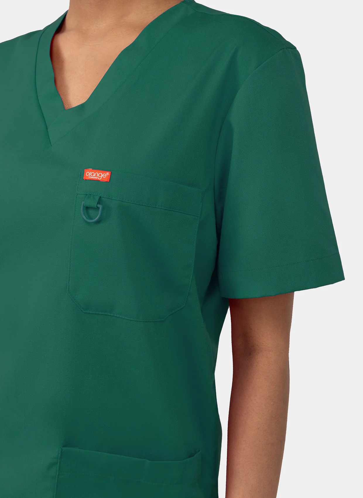 Unisex Orange Standard Balboa Scrub Top - Hunter - Image 3