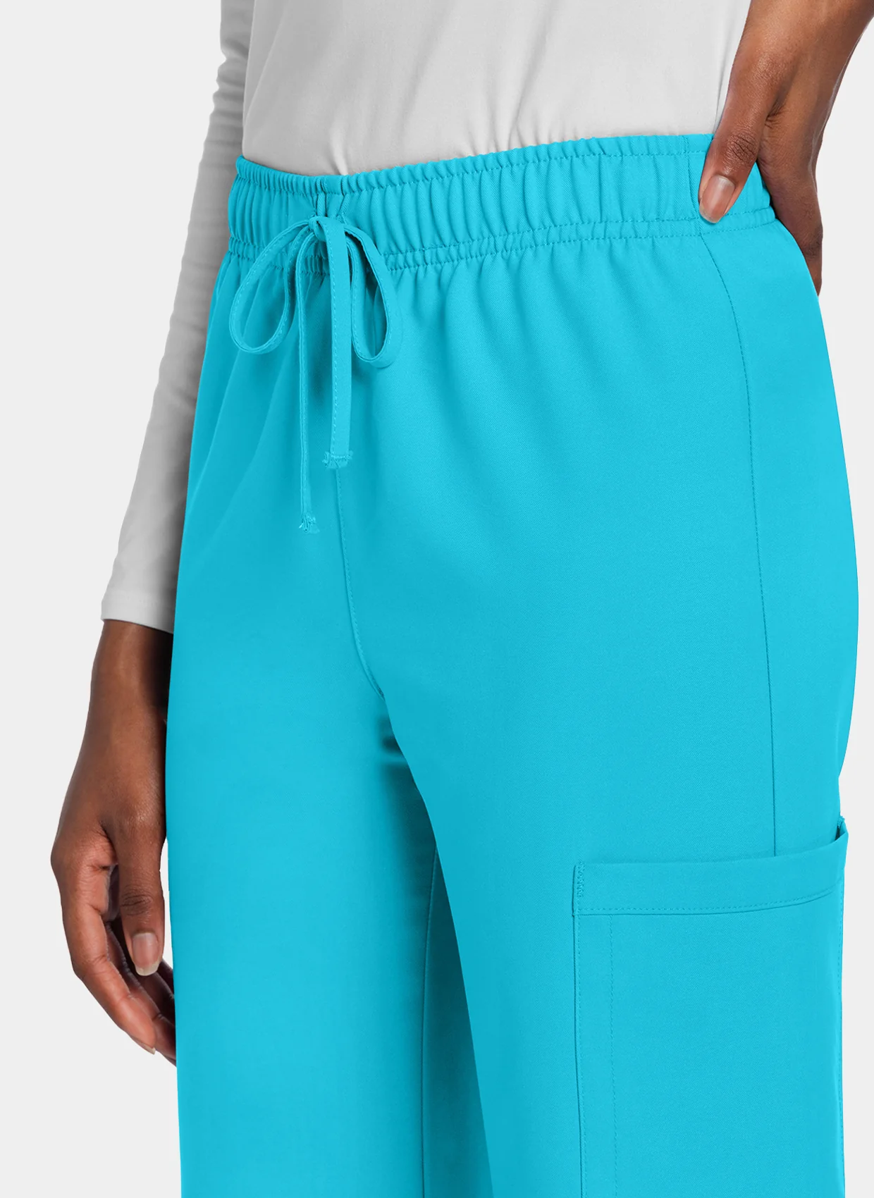 Unisex Trousers - Cherokee Originals - Turquoise - SALE - Image 3